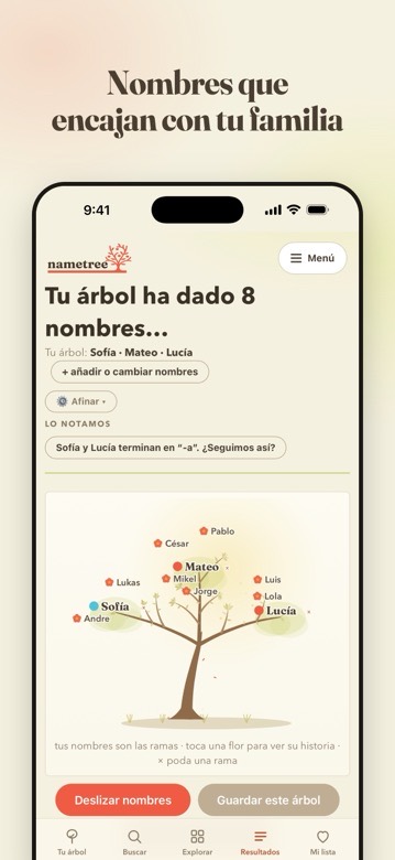 Nombres que encajan con tu familia